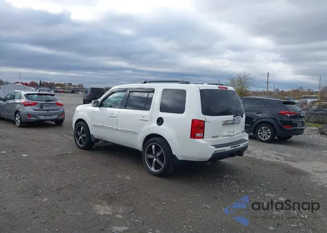 2009 Honda Pilot Touring из США, поврежденный, VIN 5FNYF48959B039774